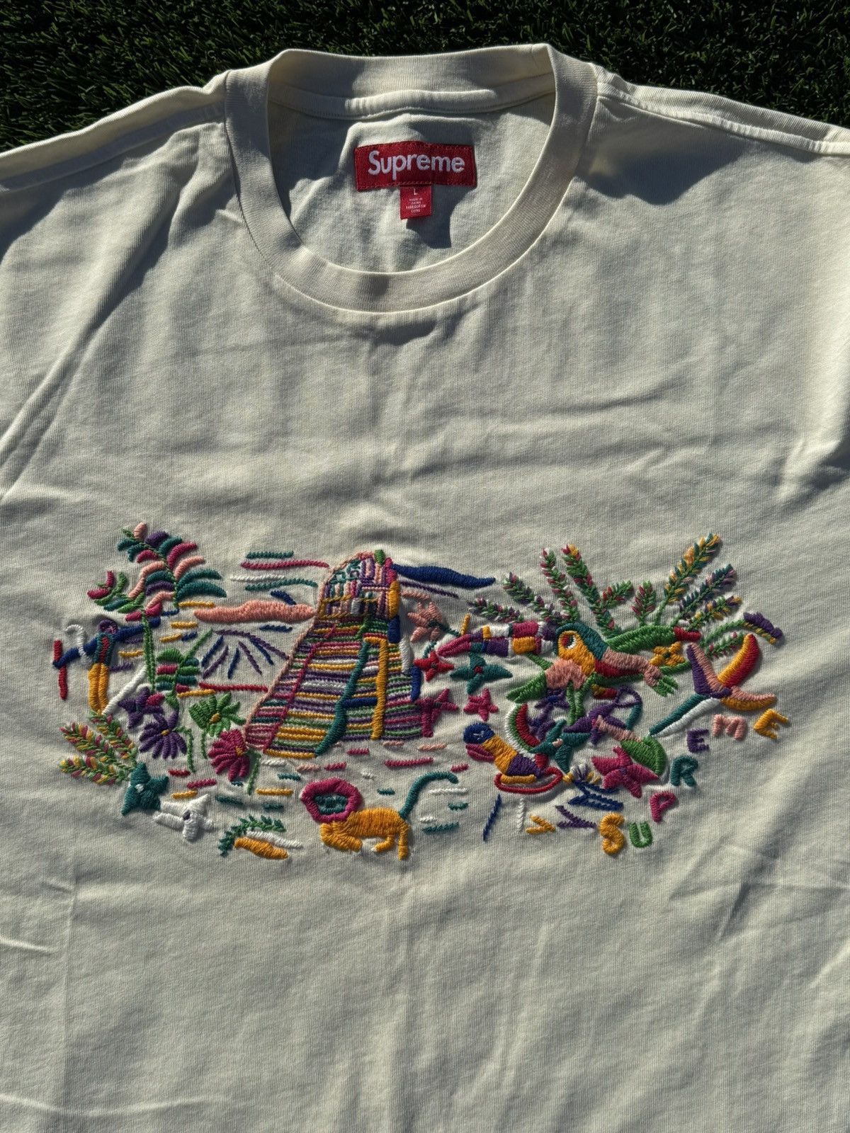 Supreme Machu Picchu S/S Top　 XL Supreme Supreme Machu Picchu S/S Top | Grailed