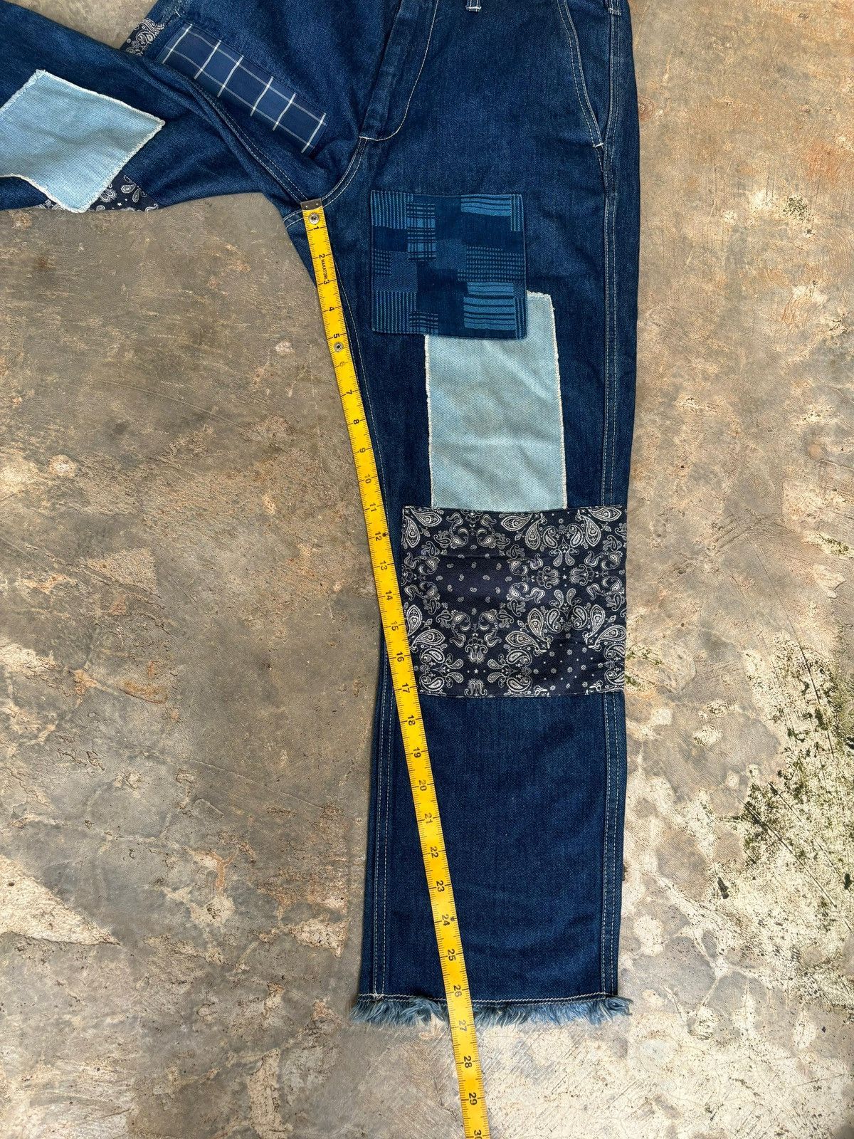 Hysteric Glamour Patchwork Unstudied Kapital Style Pants Size US 30 / EU 46 - 12 Thumbnail