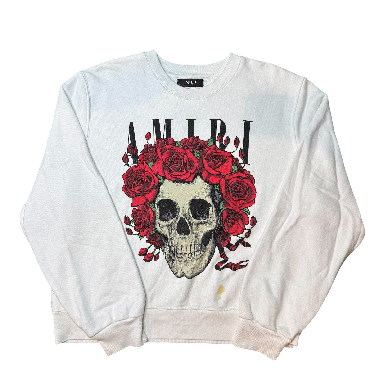 Amiri Amiri Guns N Roses Crewneck White Size XXL / US 16-18 / IT 52-54 - 1 Thumbnail