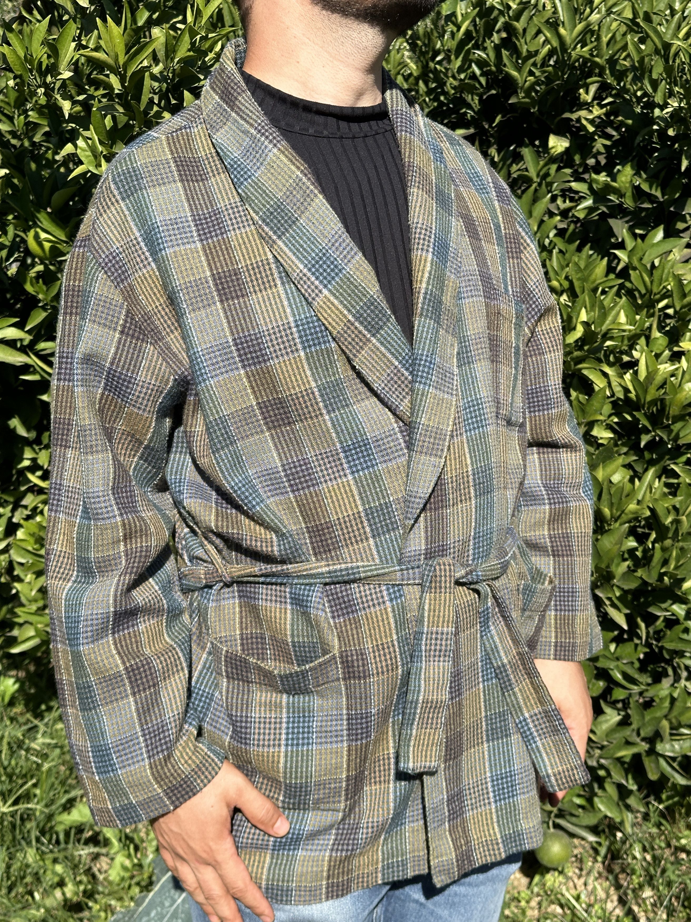 Missoni Bathrobe Missoni 3D Knit Stripe Retro Light Robe Size 52 L Size US L / EU 52-54 / 3 - 6 Thumbnail