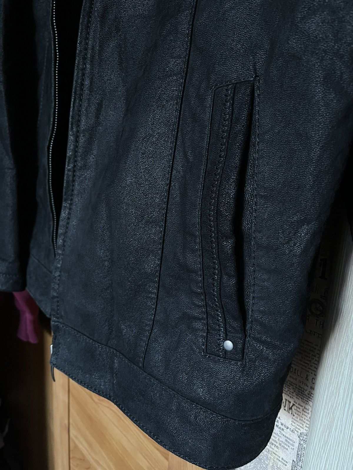 Other Leather jacket black M size Size US M / EU 48-50 / 2 - 6 Thumbnail