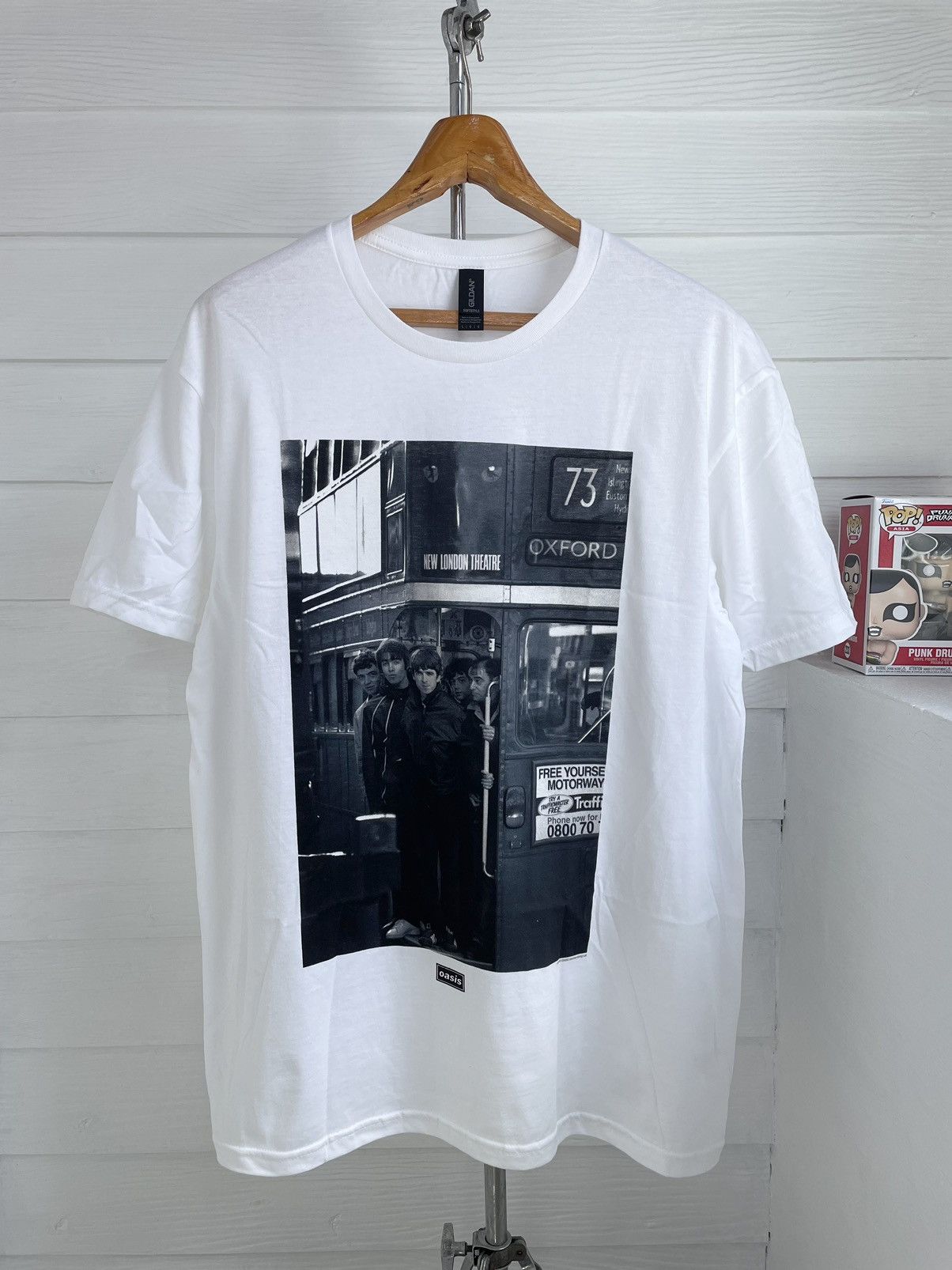 Band Tees × Vintage OASIS OXFORD STREET LONDON BUS PHOTOGRAPH (2024) T-SHIRT Size US L / EU 52-54 / 3 - 1 Thumbnail