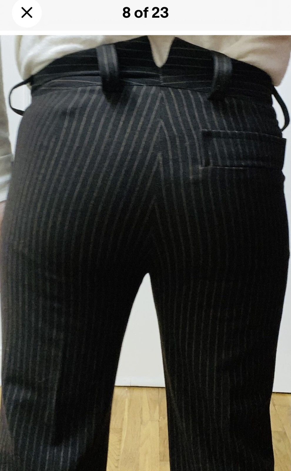 Vivienne Westwood Vivienne Westwood pin stripe brown suit Size 48R - 9 Thumbnail