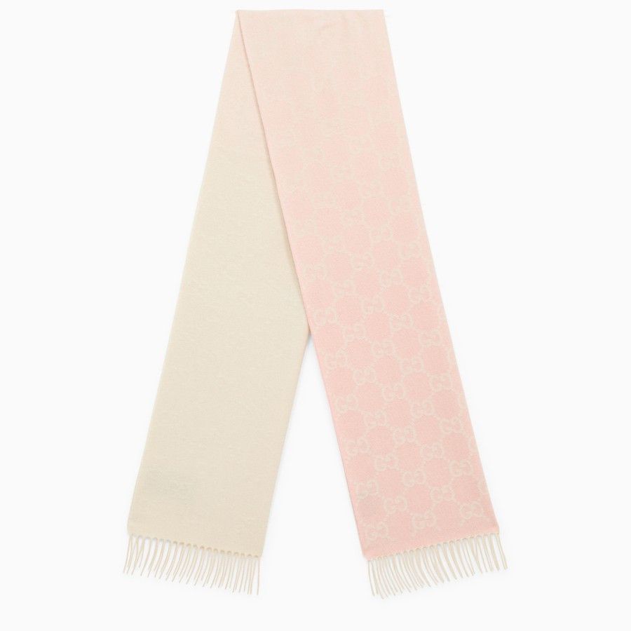 Gucci o1d2blof0824 Size: OS / Cashmere Scarf With Logo Size ONE SIZE - 1 Thumbnail