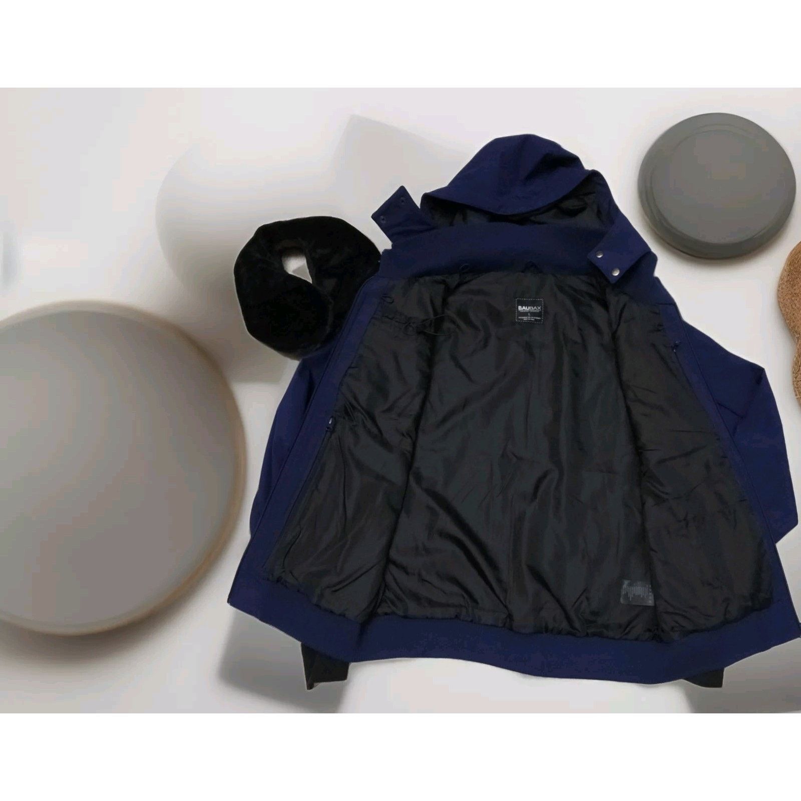Other BAUBAX Full Zip Hooded Travel Bomber Jacket Hoodie Blue L Size US L / EU 52-54 / 3 - 8 Thumbnail