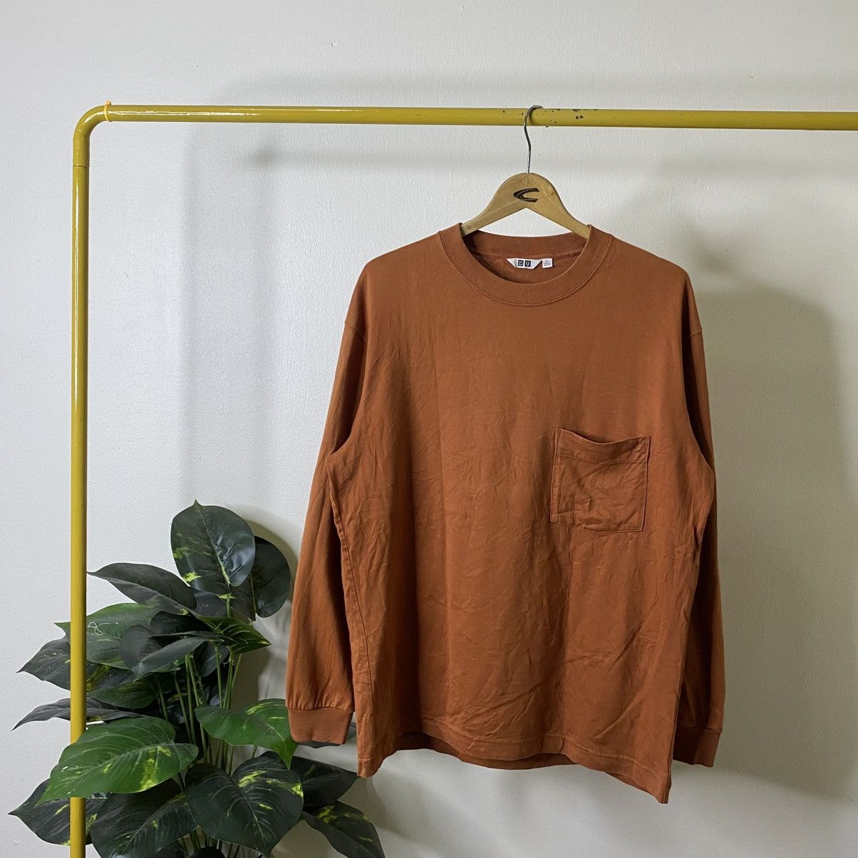 Lemaire × Uniqlo Uniqlo U Single Pocket Blank LS T Shirt Size US XL / EU 56 / 4 - 1 Thumbnail