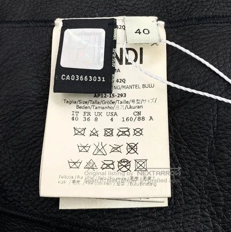Fendi Fendi Black Women's Jacket . Size M / US 6-8 / IT 42-44 - 6 Thumbnail