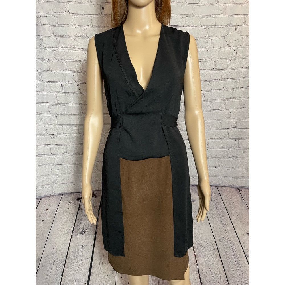Zara Zara Basic Collection Sleeveless Back Tie Black Top Vest Si Size S / US 4 / IT 40 - 9 Thumbnail
