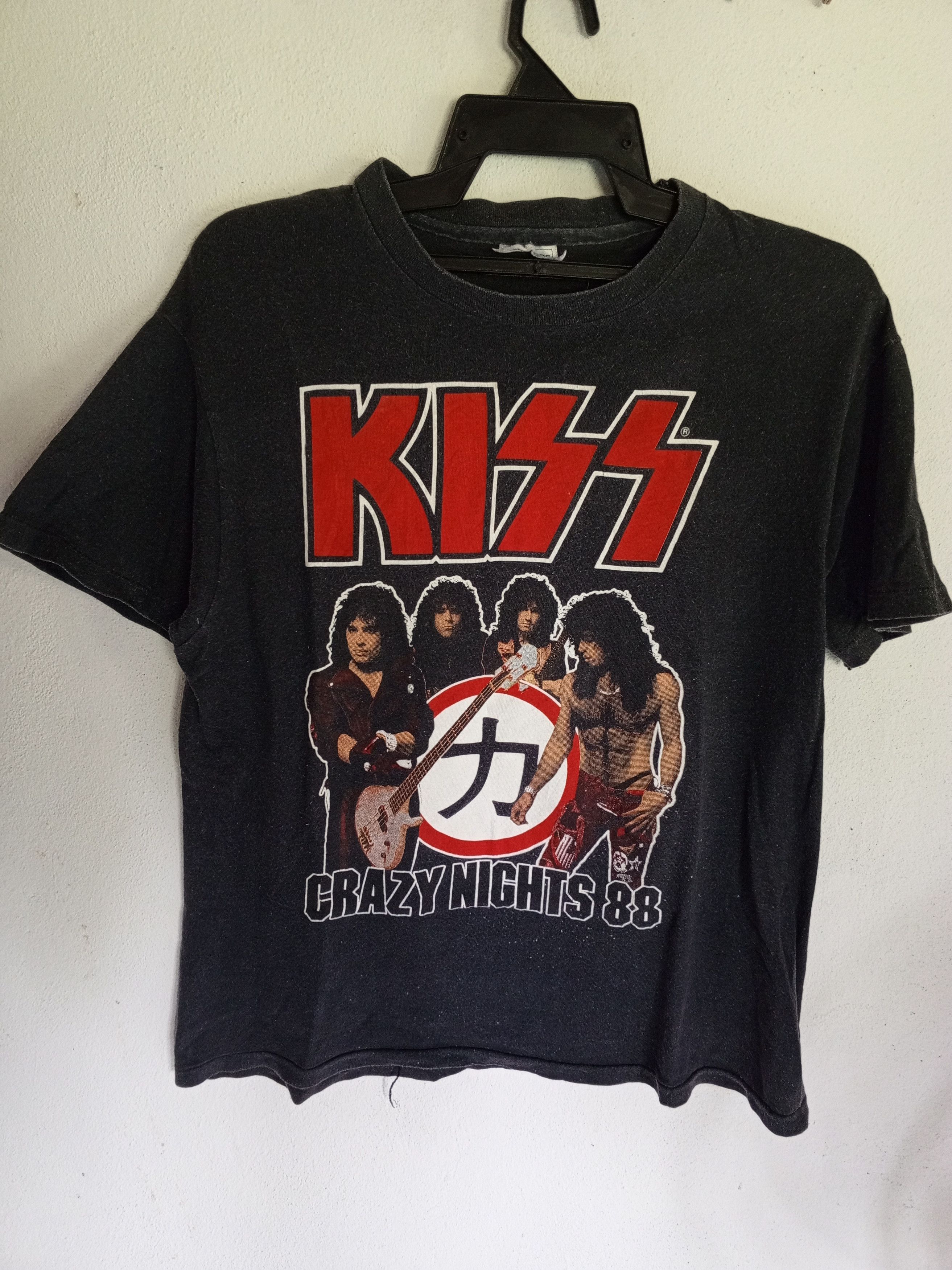 { 8Os vtg)💥band kiss crazy night 88 💥