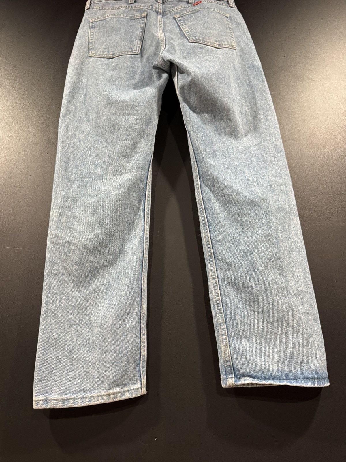 Wrangler 90s / 00s Vintage Wrangler Faded Stone Wash Denim Jeans 36 Size US 36 / EU 52 - 7 Thumbnail