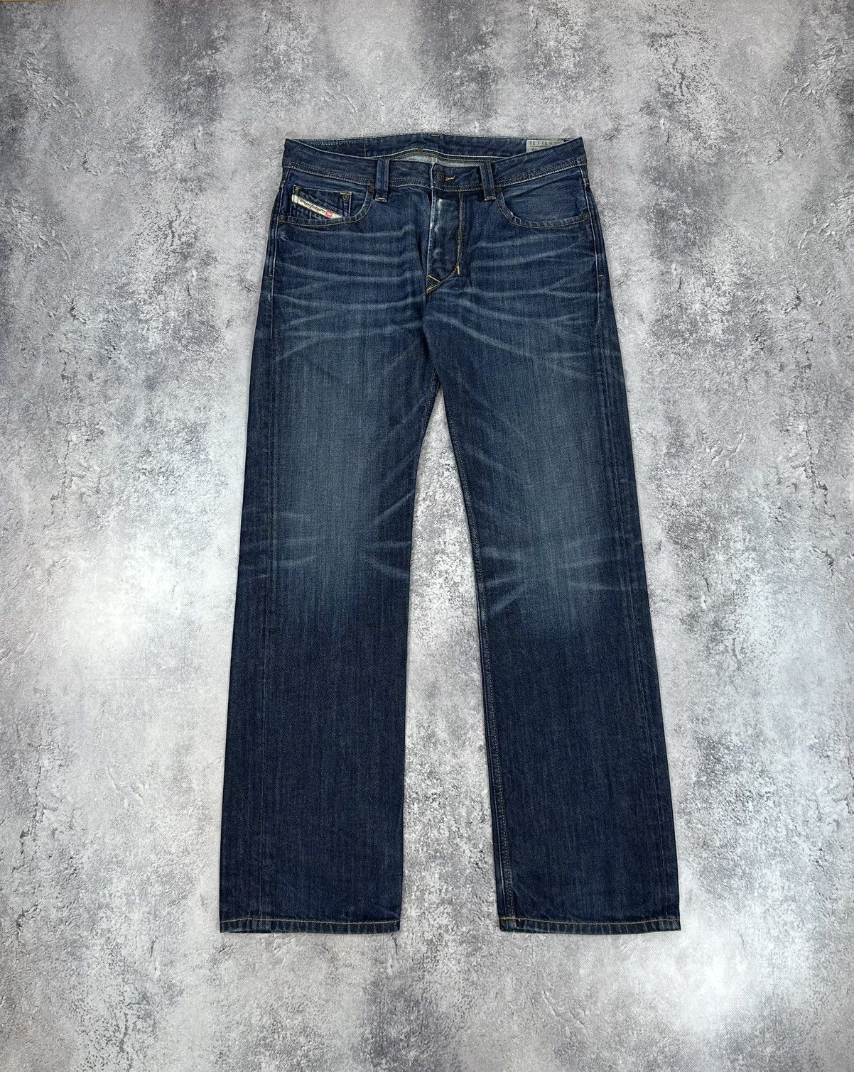 Diesel Vintage Diesel Avant Garde Washed Y2K Straight Larkee Jeans ...