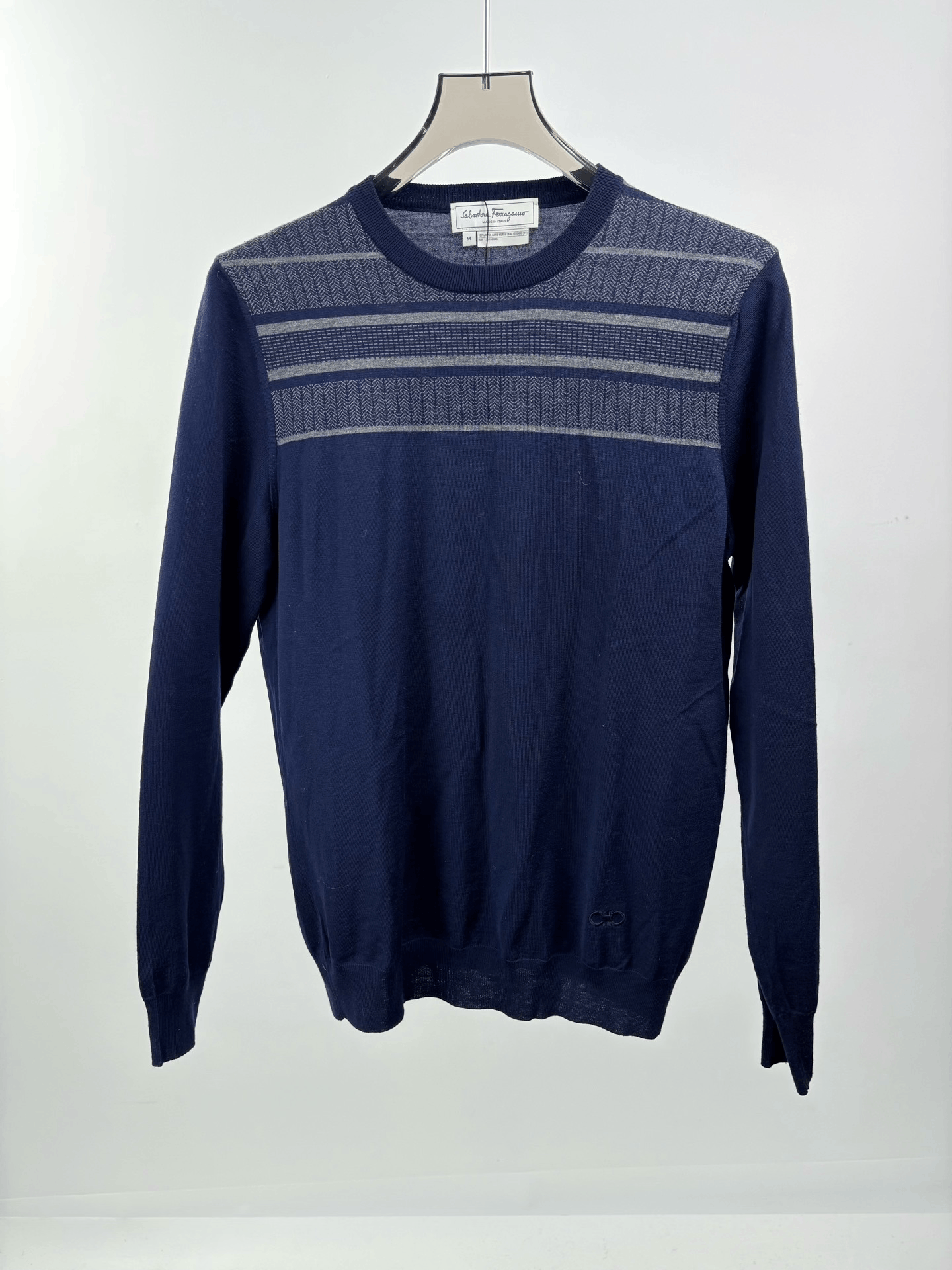 Salvatore Ferragamo Ferragamo Wool Knit Sweater Size US M / EU 48-50 / 2 - 1 Thumbnail