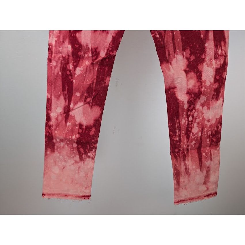 Gallery Dept. o1rshd1 Biscayne Tie-Dye Slim Fit Denim Jeans in Red Size US 32 / EU 48 - 13 Thumbnail