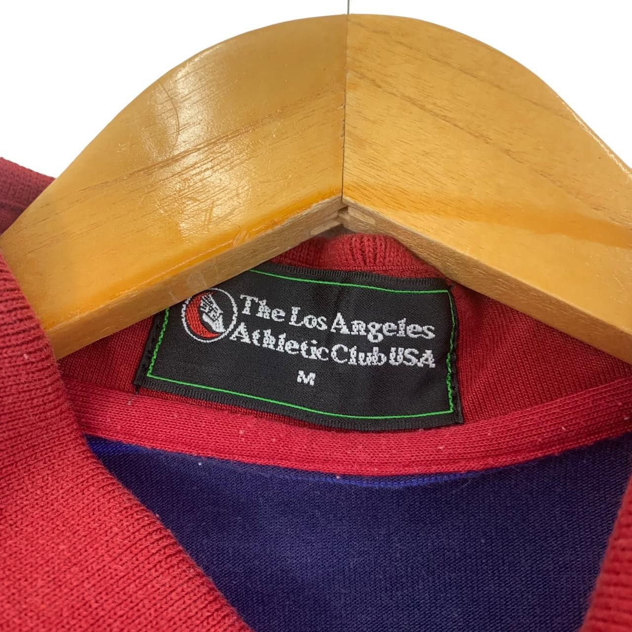 Vintage Vintage THE LOS ANGELES Athletic Club USA Polo Tee Shirt Size US M / EU 48-50 / 2 - 3 Thumbnail