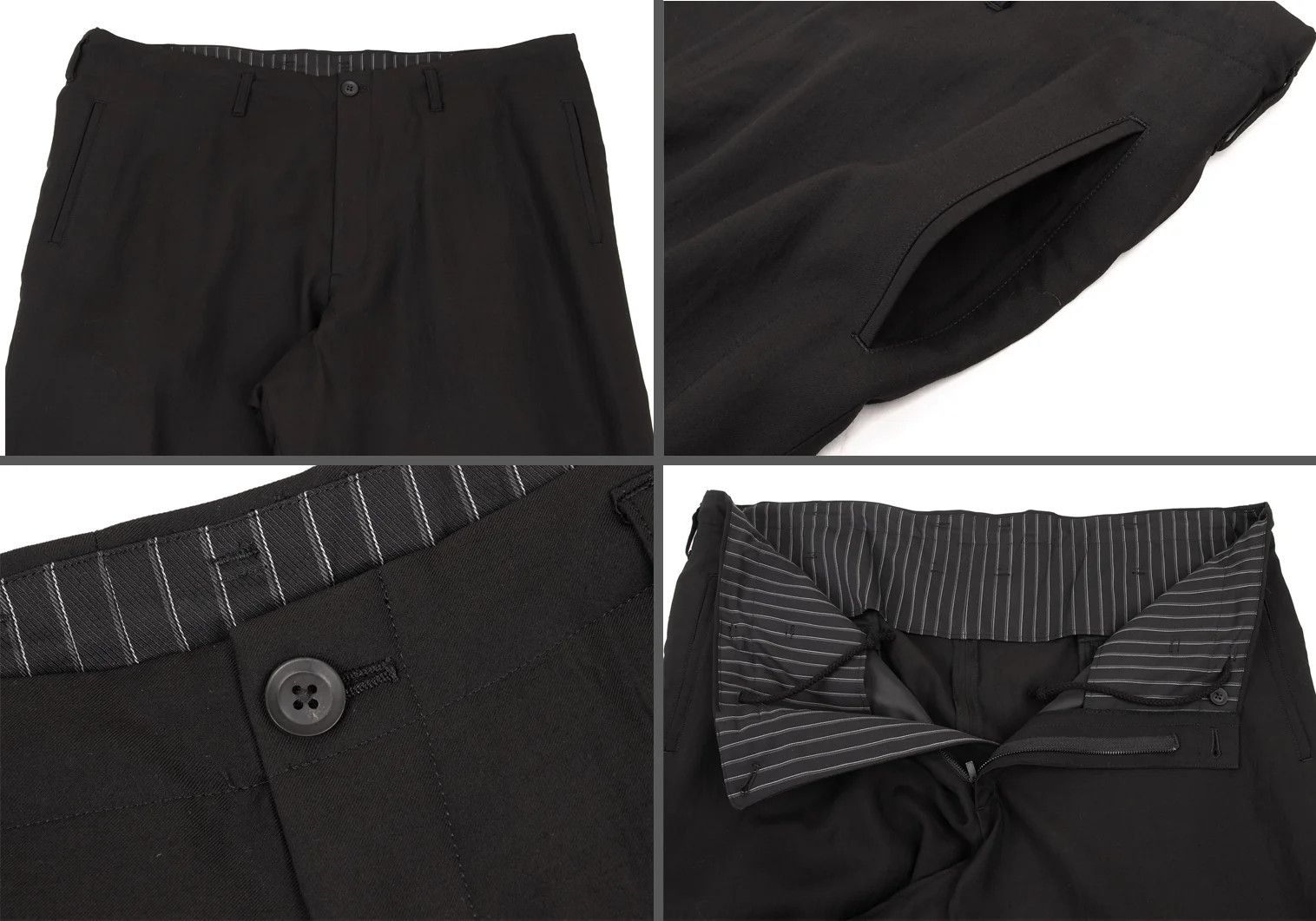 Yohji Yamamoto Yohji Yamamoto Hard Twist Gabardine Set Up Black Size US S / EU 44-46 / 1 - 15 Thumbnail