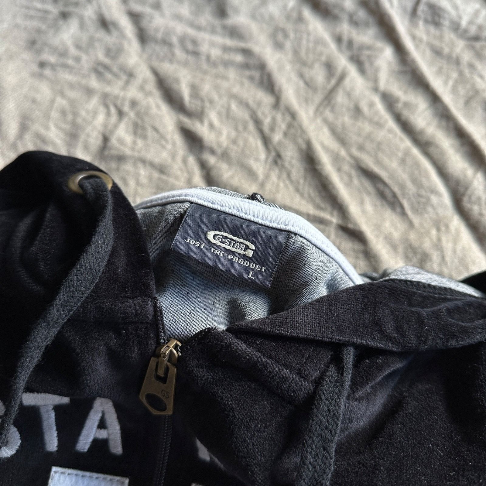 G-Star Y2K G-Star Raw Sleeveless Hoodie Zip-Up Terry Streetwear Siz Size L / US 10 / IT 46 - 3 Thumbnail