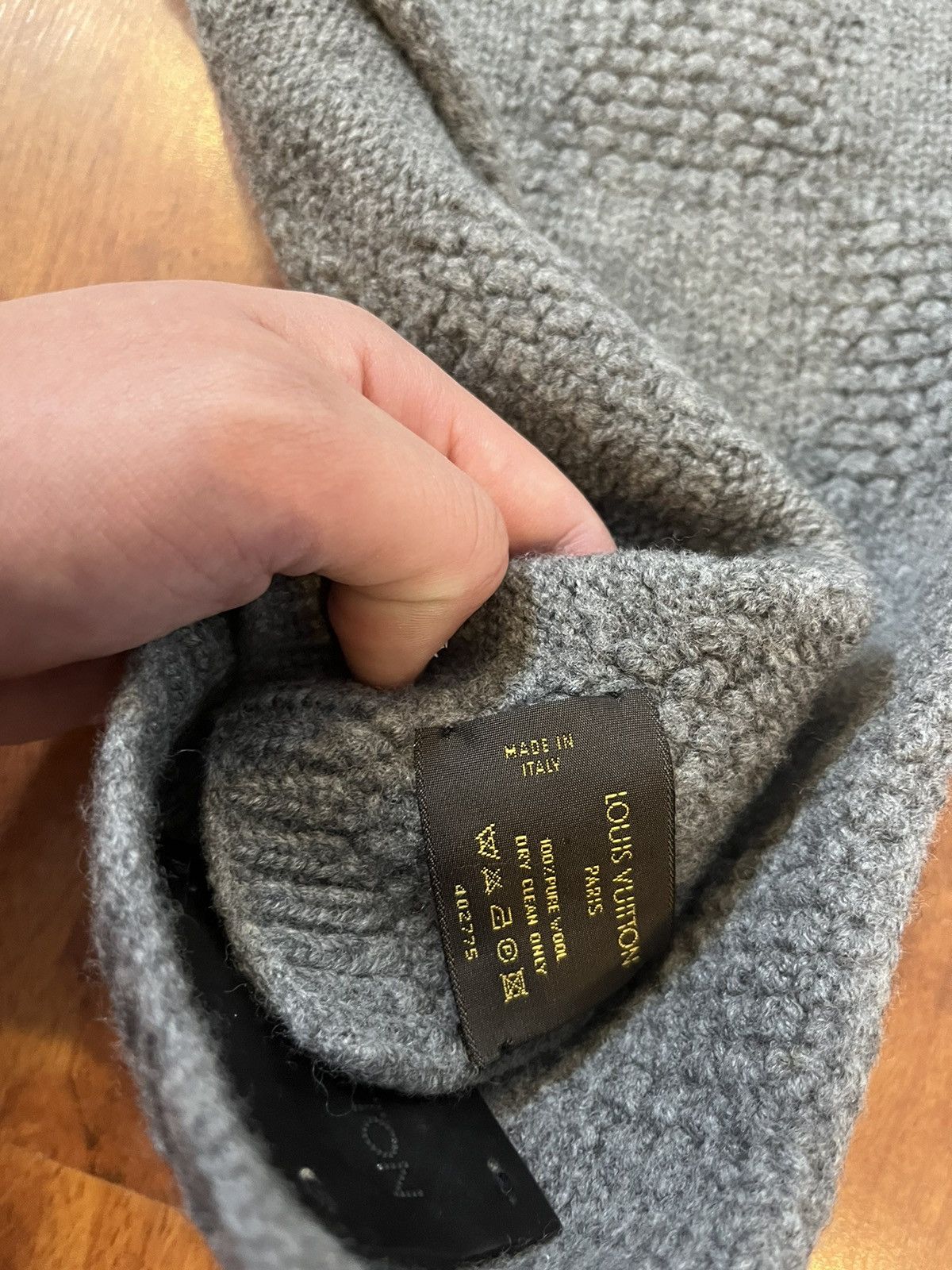 Louis Vuitton louis vuitton scarf 100% wool Size ONE SIZE - 4 Thumbnail