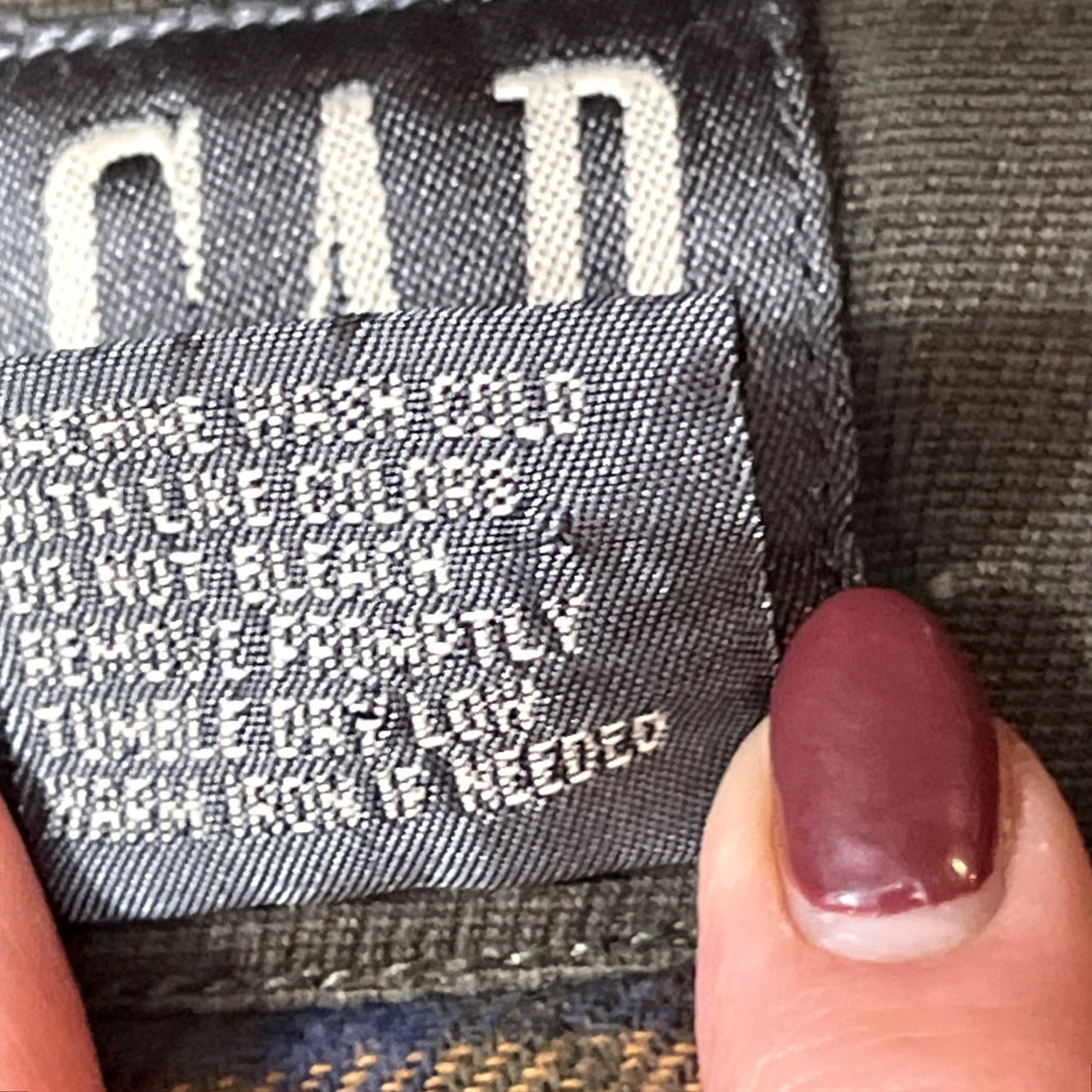 Gap VINTAGE Gap Vest 90s Plaid Flannel Lined Army Green Canvas Men XL Cotton Back Strap Lined Waistcoat Size US XL / EU 56 / 4 - 7 Thumbnail