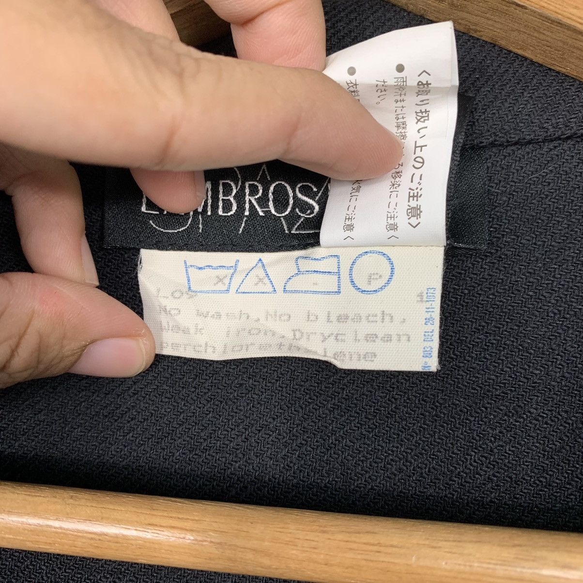 Japanese Brand Lambros Milona Coat Made In Italy Size M / US 6-8 / IT 42-44 - 20 Thumbnail
