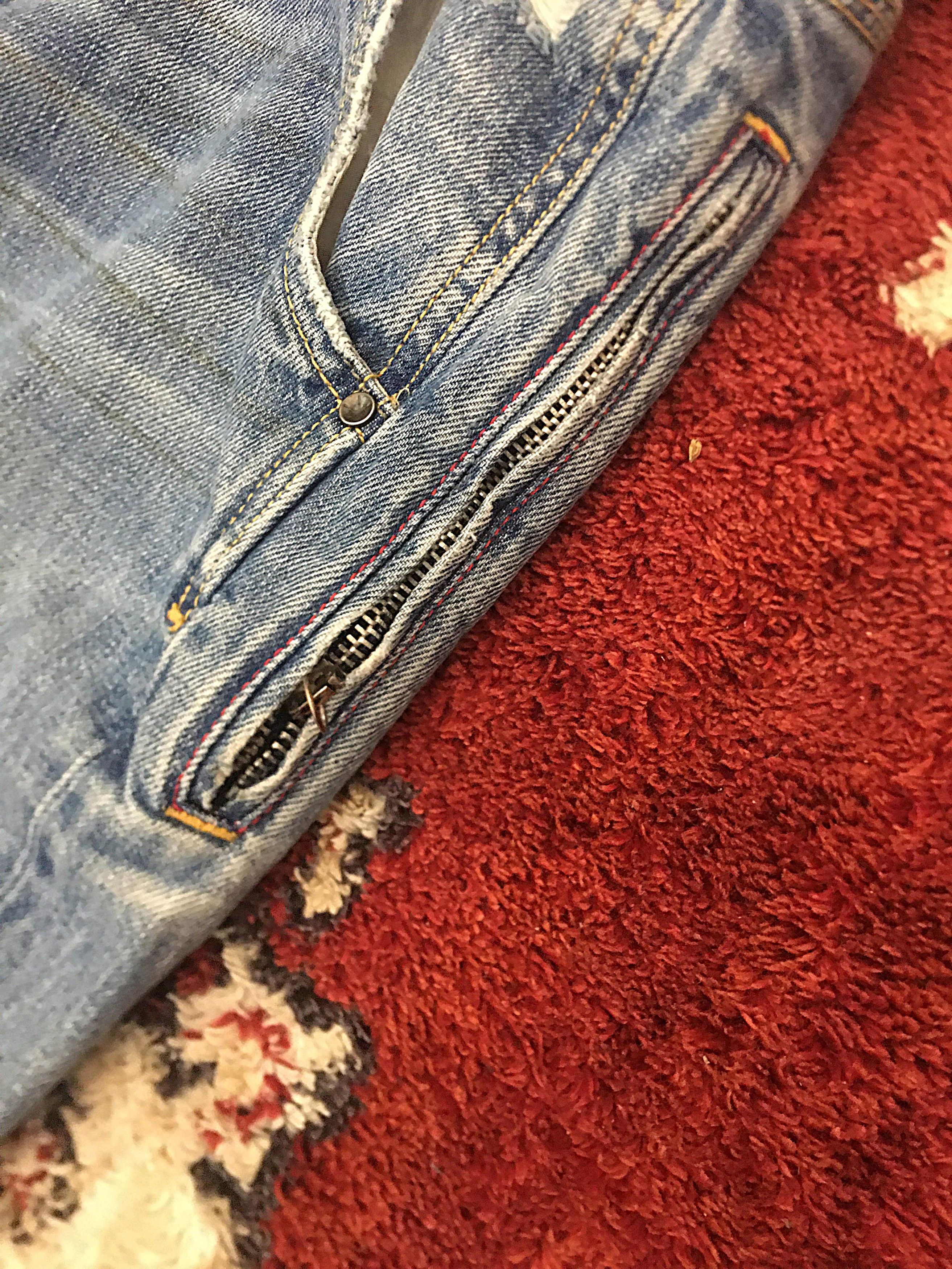 Diesel × Jean Vintage Distressed Diesel Boot Cut baggy Jeans 31x34 Size US 33 - 6 Thumbnail