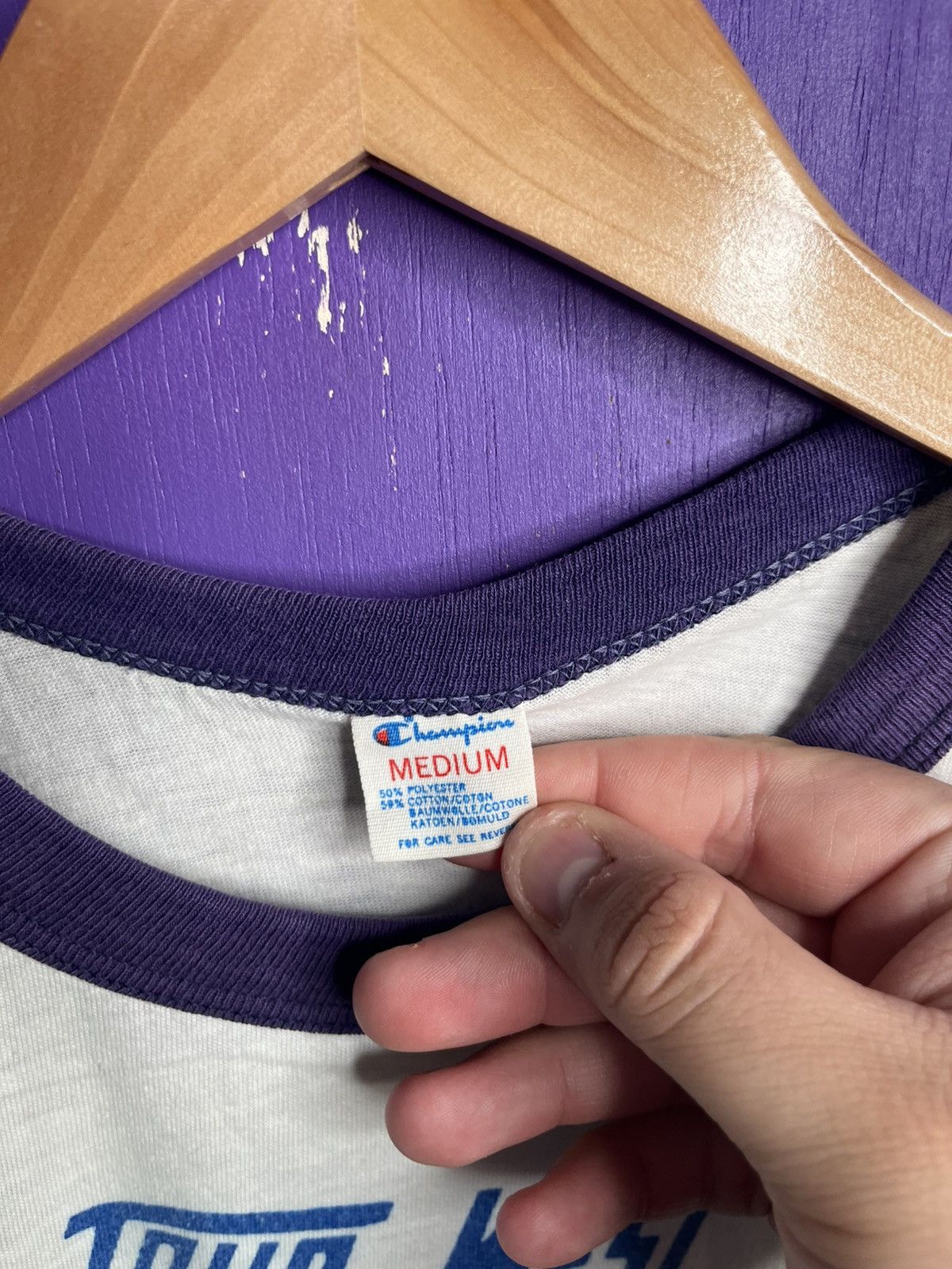 Champion × Vintage Vintage 80s Champion tour west canyon kayaking ringer tee Size US M / EU 48-50 / 2 - 4 Thumbnail