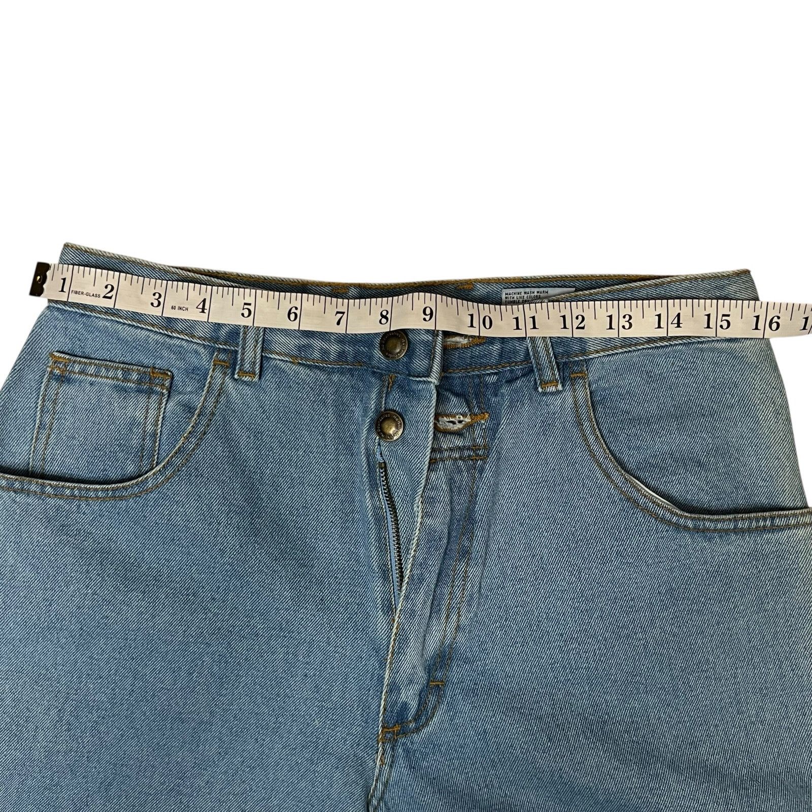 Other Vintage NO Boundaries Denim Jean Shorts Woman’s Size 11/12 Size 34" / US 12 / IT 48 - 9 Thumbnail