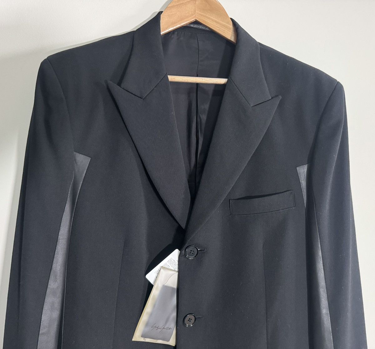 Yohji Yamamoto Yohji Yamamoto 09ss “peace of shit” Blazer Jacket，size4 Size 52S - 4 Thumbnail