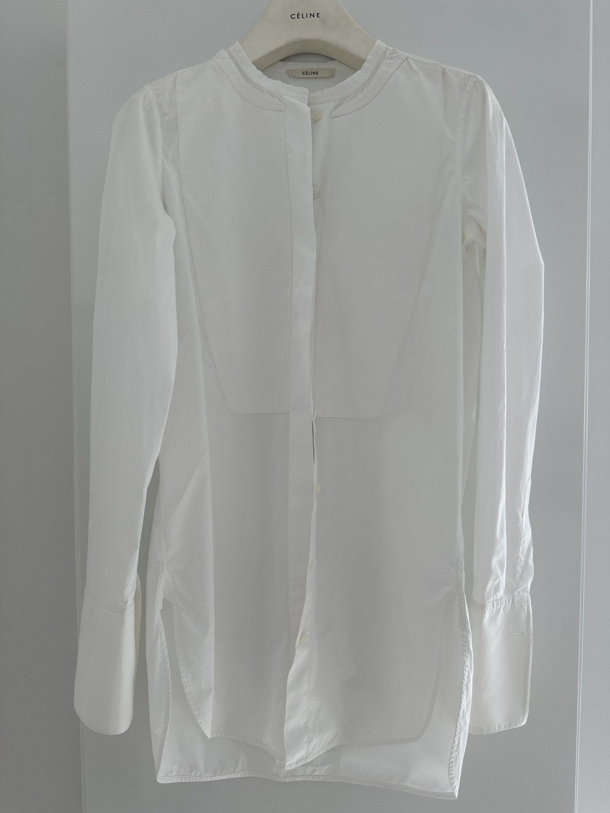 Celine Celine Phoebe Philo Poplin Shirt Size S / US 4 / IT 40 - 2 Thumbnail