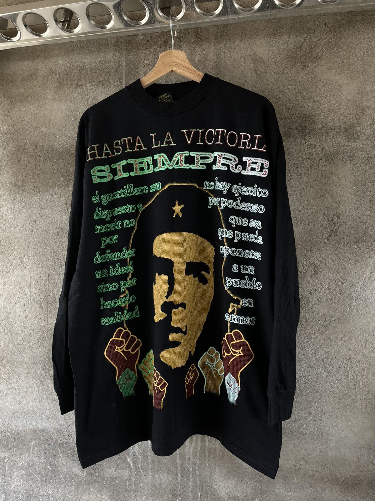 Vintage Vintage Che Guevara By Rock Virtual Size US XL / EU 56 / 4 - 5 Thumbnail