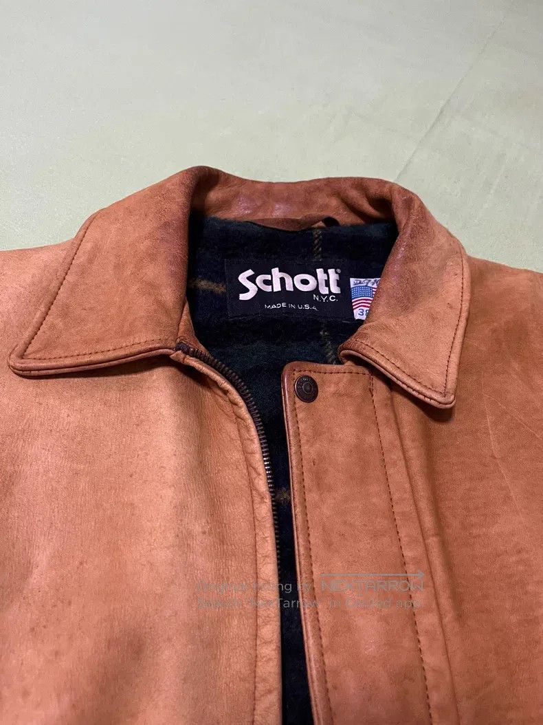 Schott Schott Vintage leather jacket Size US XS / EU 42 / 0 - 4 Thumbnail