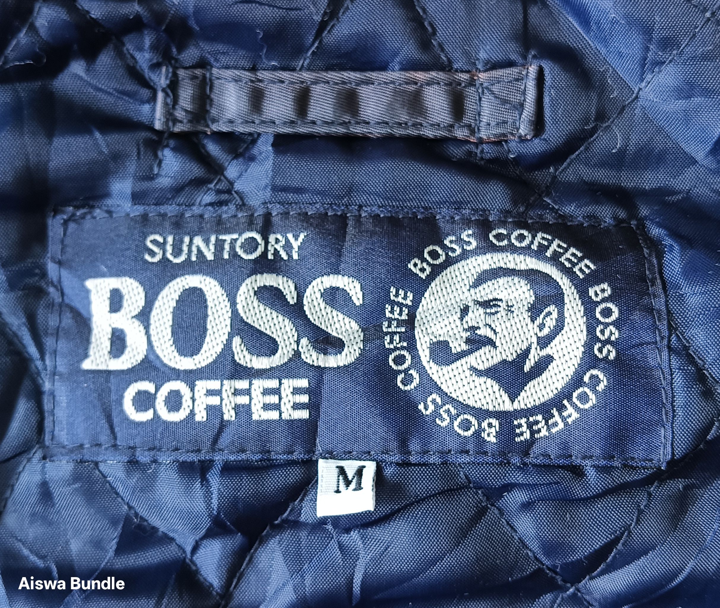 Other Vintage Thrashed Faded Suntory Coffee Boss Bomber Jacket Size US M / EU 48-50 / 2 - 15 Thumbnail