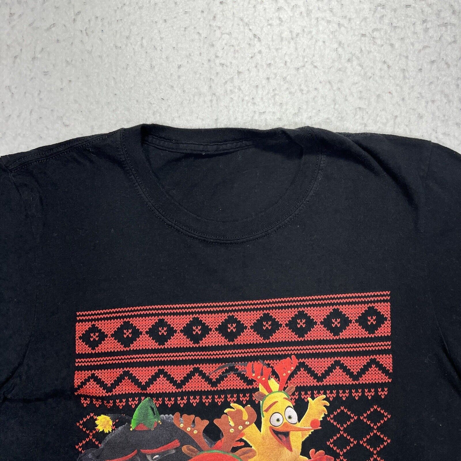 Other Angry Birds Movie Small Christmas Black Graphic T Shirt Size US S / EU 44-46 / 1 - 3 Thumbnail