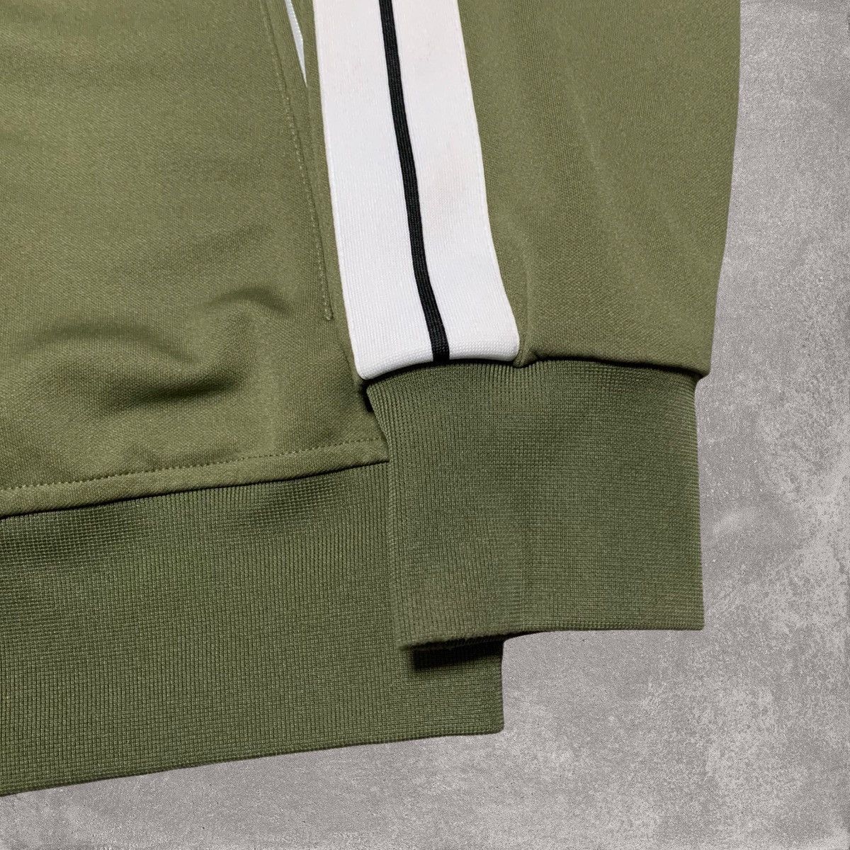 Palm Angels Palm Angels Large Track Jacket Classic Khaki Green Jacket Size US L / EU 52-54 / 3 - 4 Thumbnail