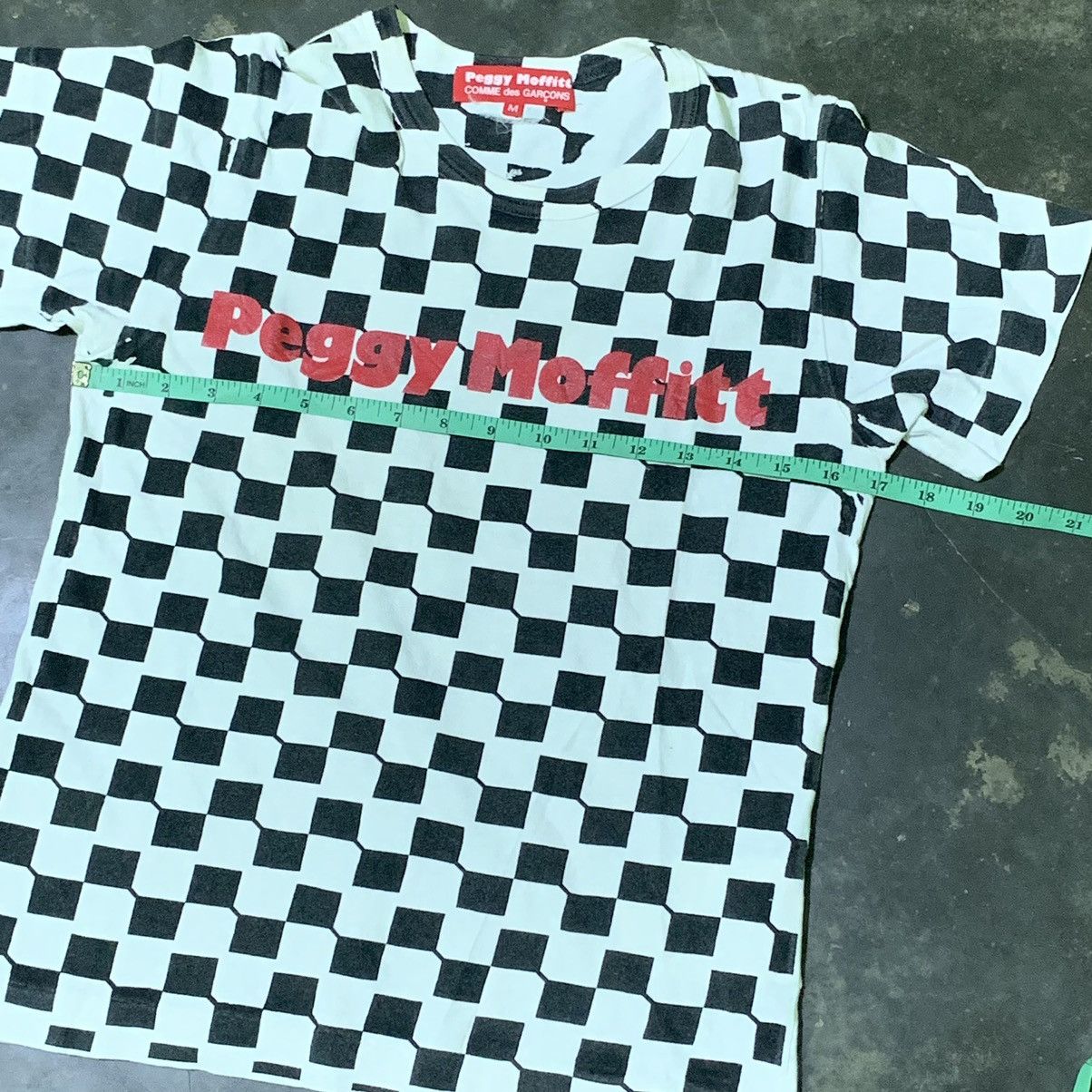 Comme des Garcons RARE‼️ Comme des garcons X Peggy moffitt checkerboard tshirt Size M / US 6-8 / IT 42-44 - 12 Thumbnail
