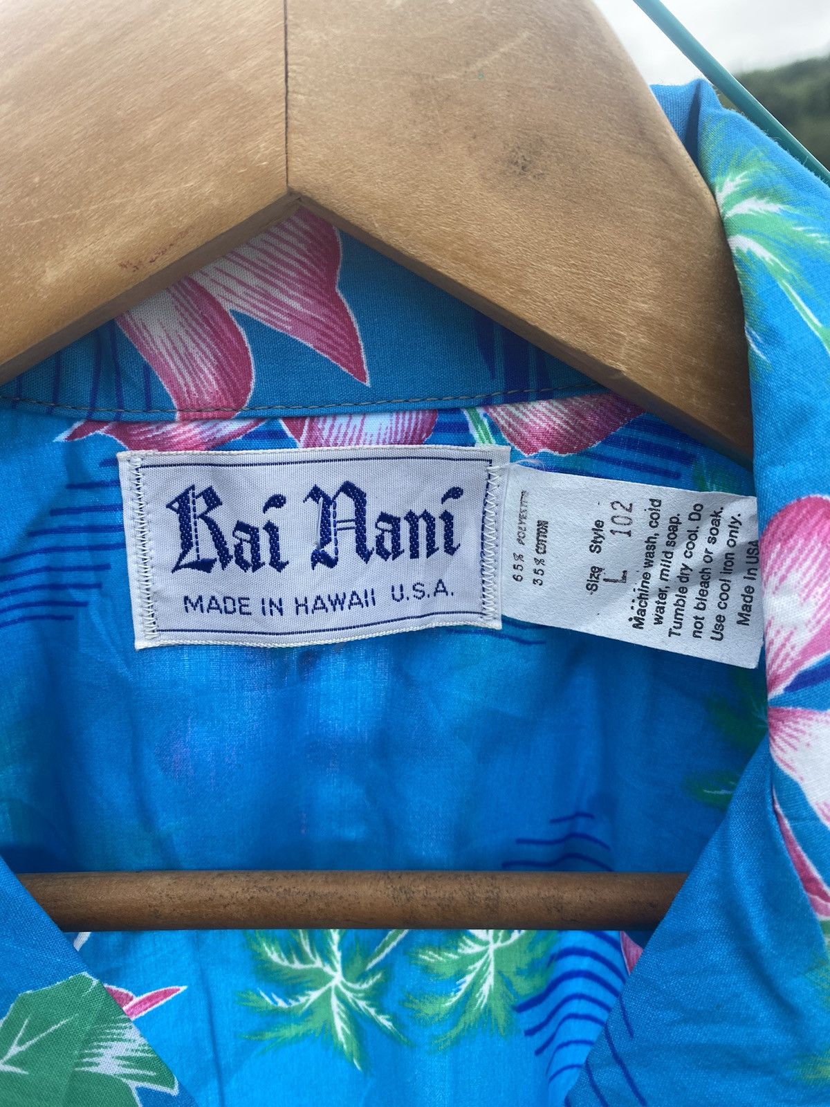 Vintage Vintage 80’s Rai Nani Floral Printed Size US L / EU 52-54 / 3 - 7 Thumbnail