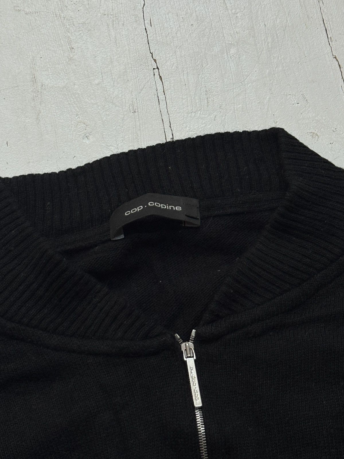 Cop Copine VINTAGE COP COPINE 2000s ZIP UP LONG CARDIGAN Size S / US 4 / IT 40 - 5 Thumbnail