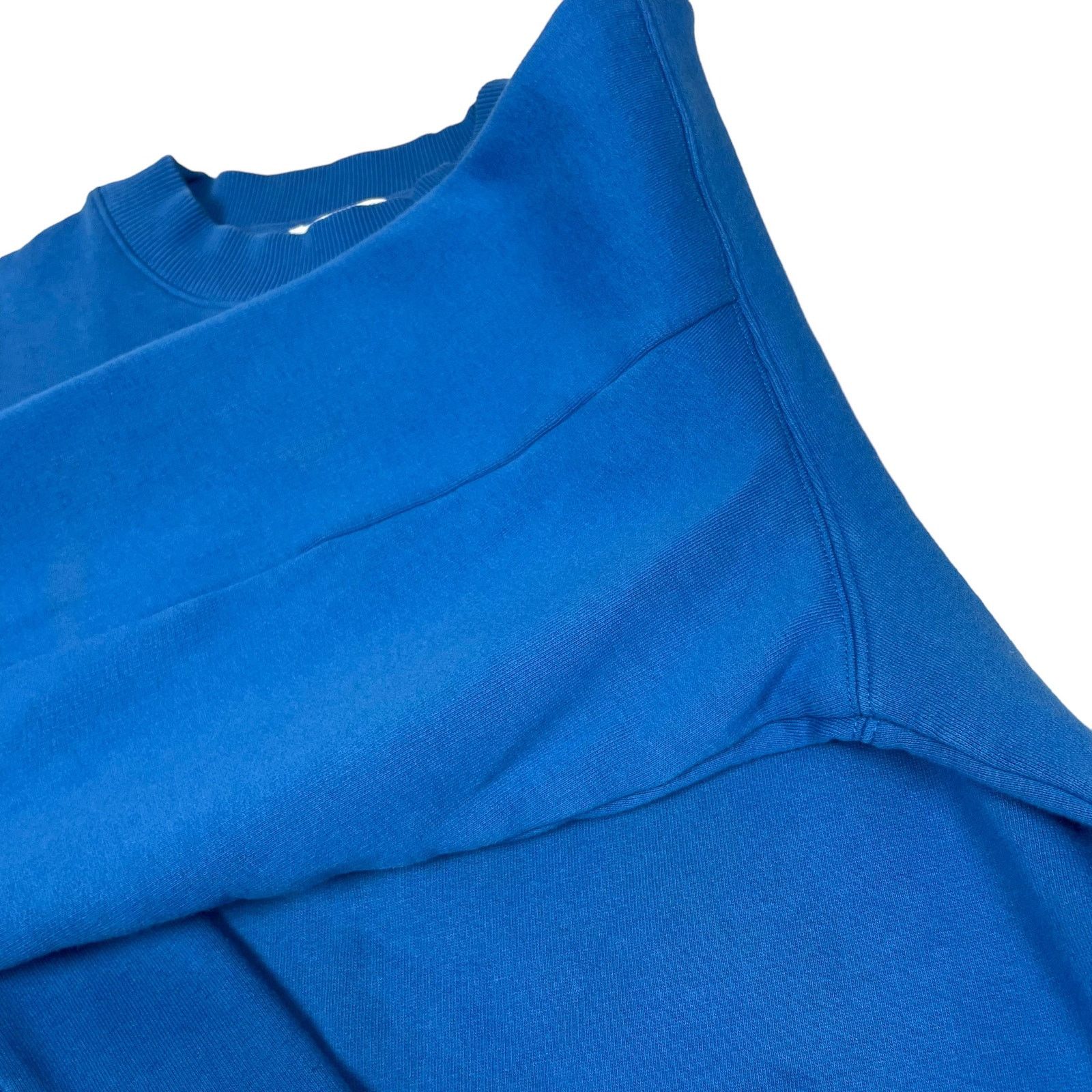 Acne Studios Acne Studios Blue Fleece Lined Side Zip Sweatshirt S Size S / US 4 / IT 40 - 2 Thumbnail