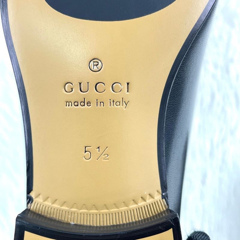 Gucci Gucci Leather Horsebit Loafers in Black - Size US 8.5 / EU 41-42 - 5 Thumbnail