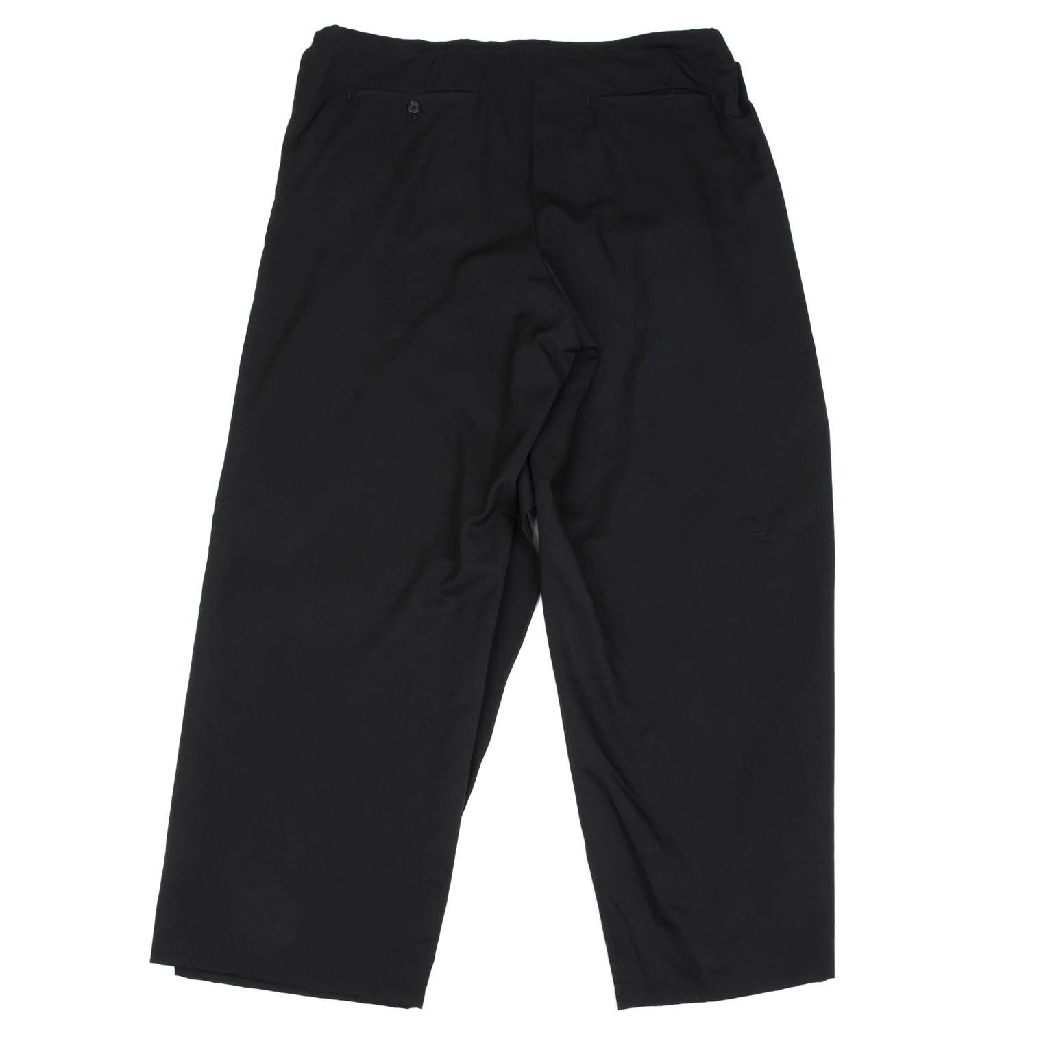 Yohji Yamamoto Yohji Yamamoto Wool Gabardine Wide Pants Size US 34 / EU 50 - 12 Thumbnail