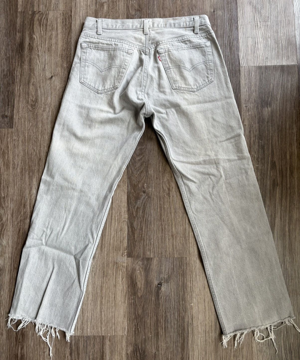 Levi's Silver 501 Chopped Size US 31 - 4 Thumbnail