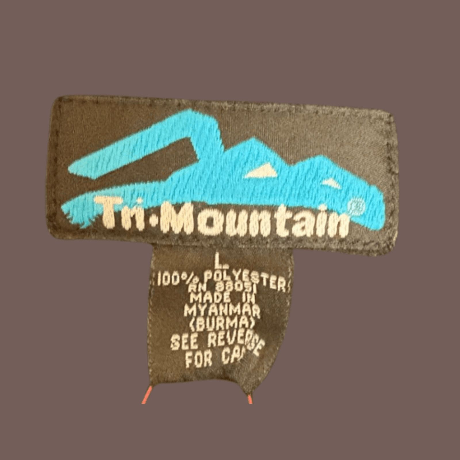 Vintage VTG Fleece Pullover Tri-Mountain Green Logo Horse Racing 90s Size US L / EU 52-54 / 3 - 4 Thumbnail