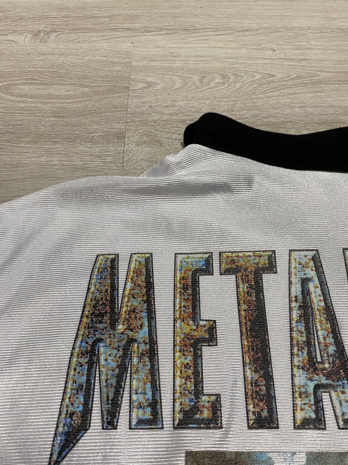 Metallica Vintage Metallica Jersey 1996 #5 Y2K Drill GIANT Size XL 90 Size US XL / EU 56 / 4 - 5 Thumbnail