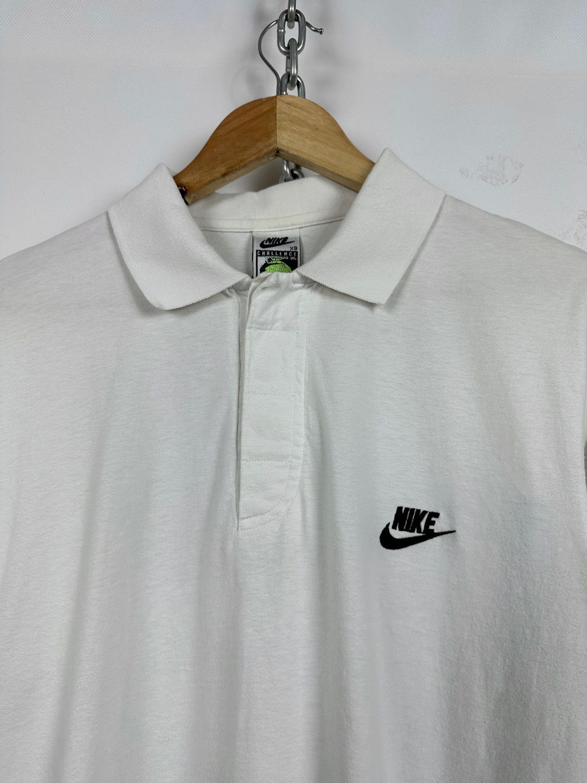 Nike Vintage Nike Challenge Court Polo Shirt Andre Agassi Style Size US S / EU 44-46 / 1 - 14 Thumbnail