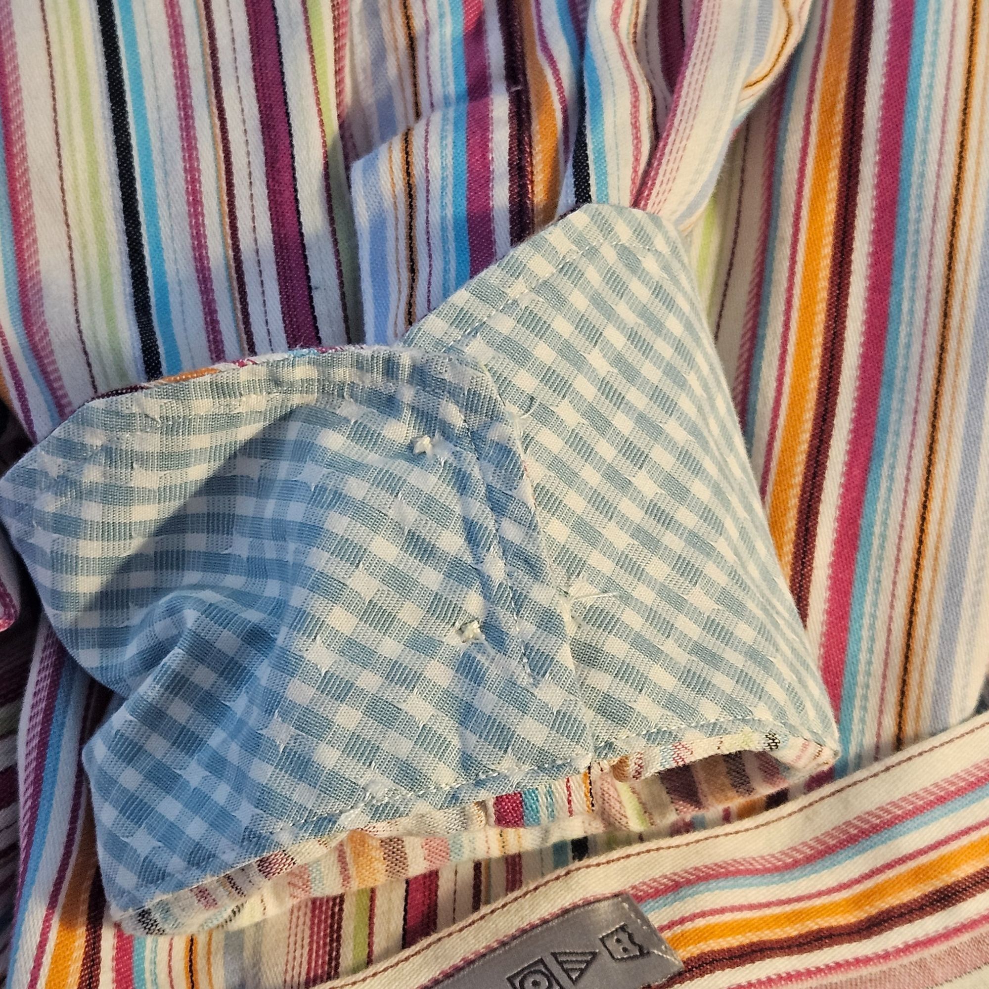 Thomas Dean Thomas Dean Men’s Striped Dress Shirt XL – Courtcore Grandpa Size US XL / EU 56 / 4 - 9 Thumbnail