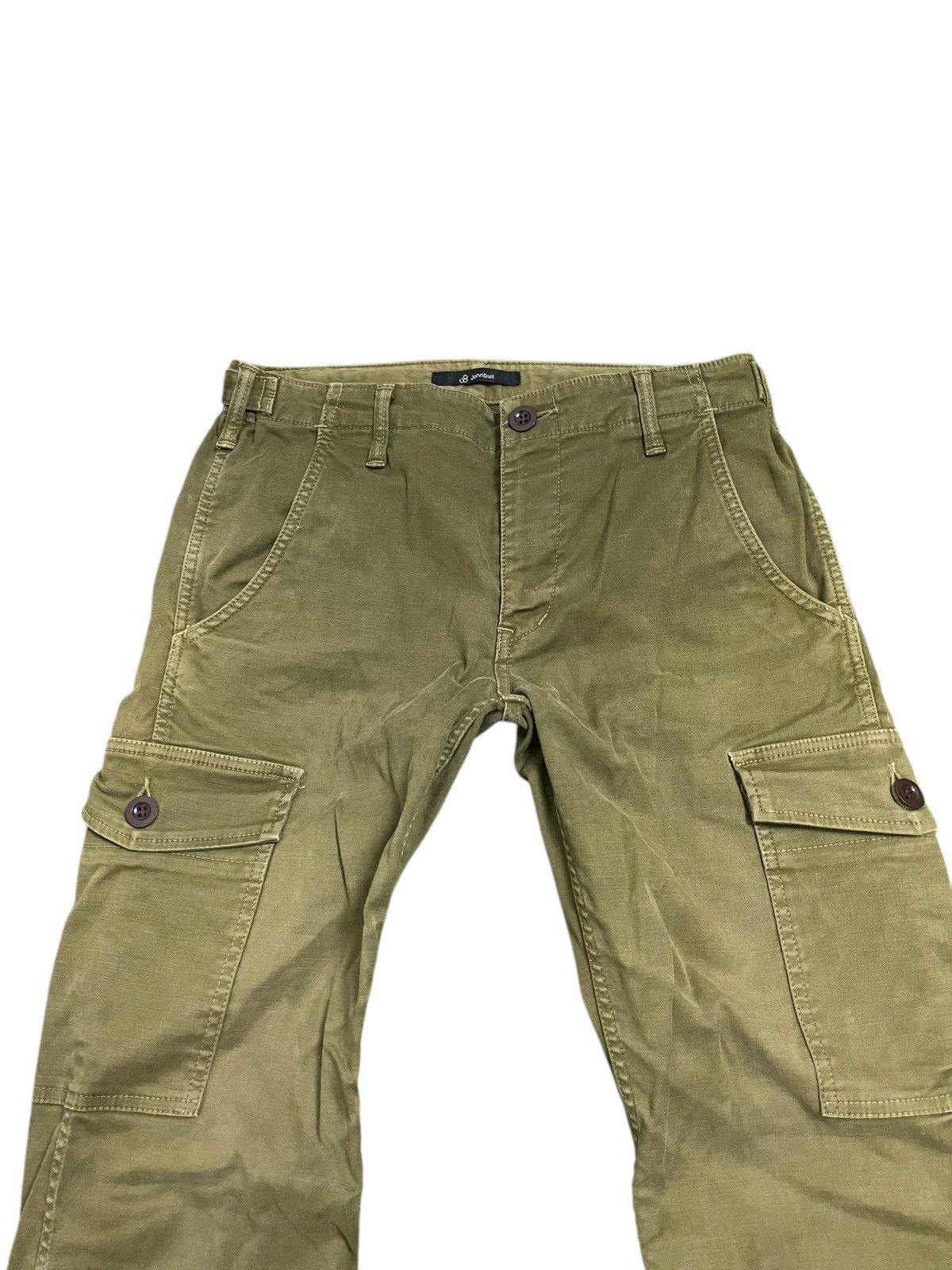Japanese Brand × Johnbull John Bull Buckle Military Heavy CottonCargo Pants (23) Size US 32 / EU 48 - 7 Thumbnail