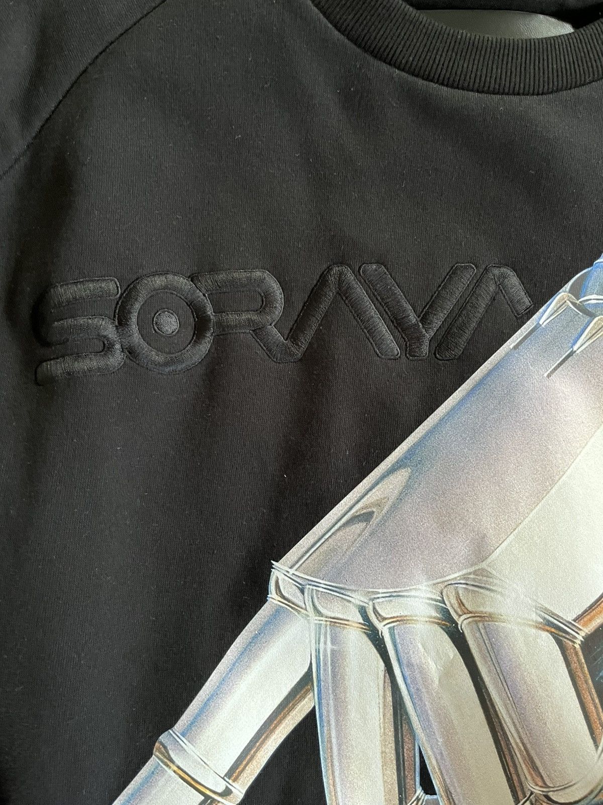 Juun.J Juun.J x Sorayama Oversized Finger Print Sweatshirt Size US S / EU 44-46 / 1 - 2 Thumbnail