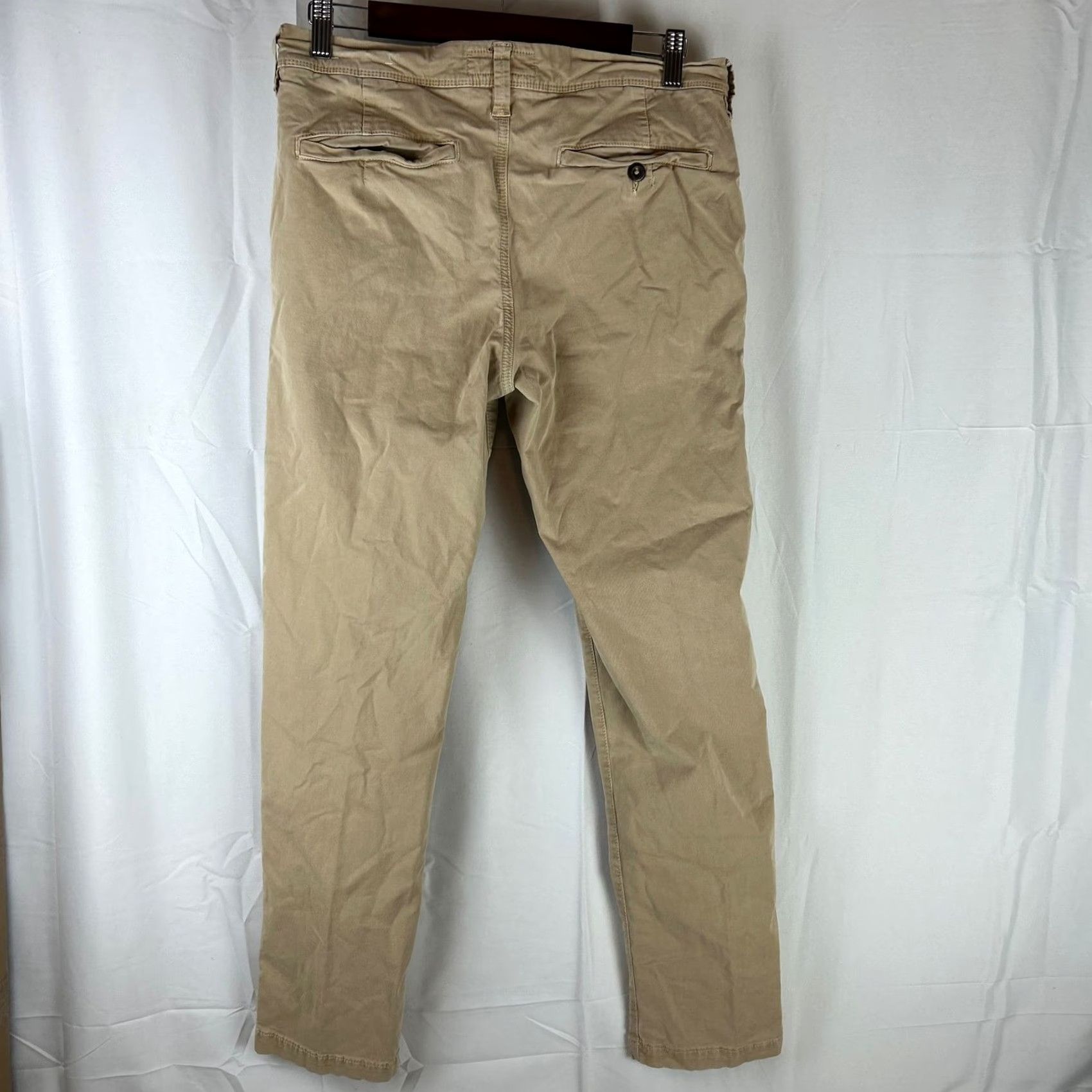 Vintage American Eagle Chino Pants Men 30x32 Khaki Slim Straight Next Level Flex Size US 30 / EU 46 - 7 Thumbnail