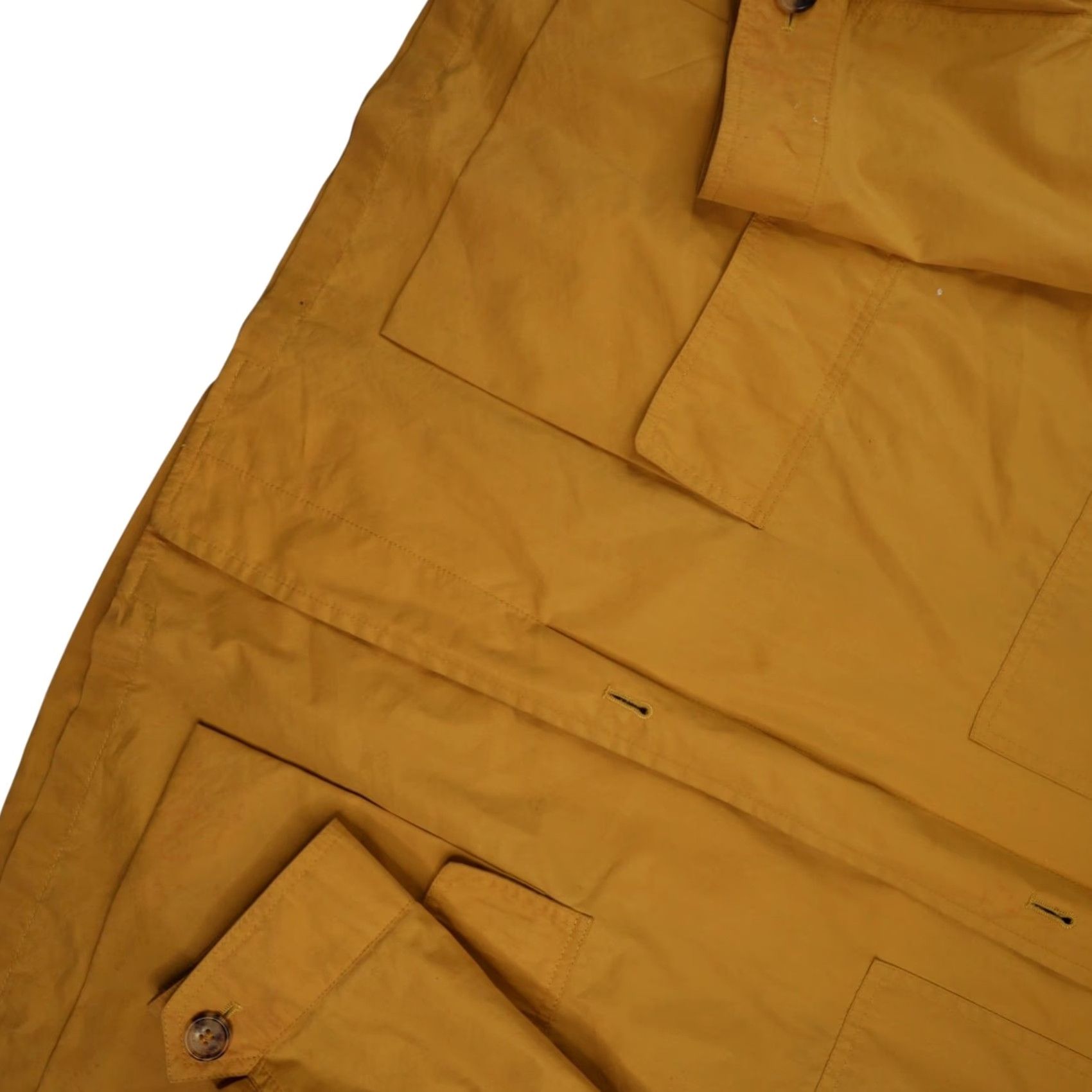 Vintage VINTAGE Arfango Men XL Light weight Jacket Windbreaker Yellow Men's XL Light weight Jacket Size US XL / EU 56 / 4 - 4 Thumbnail