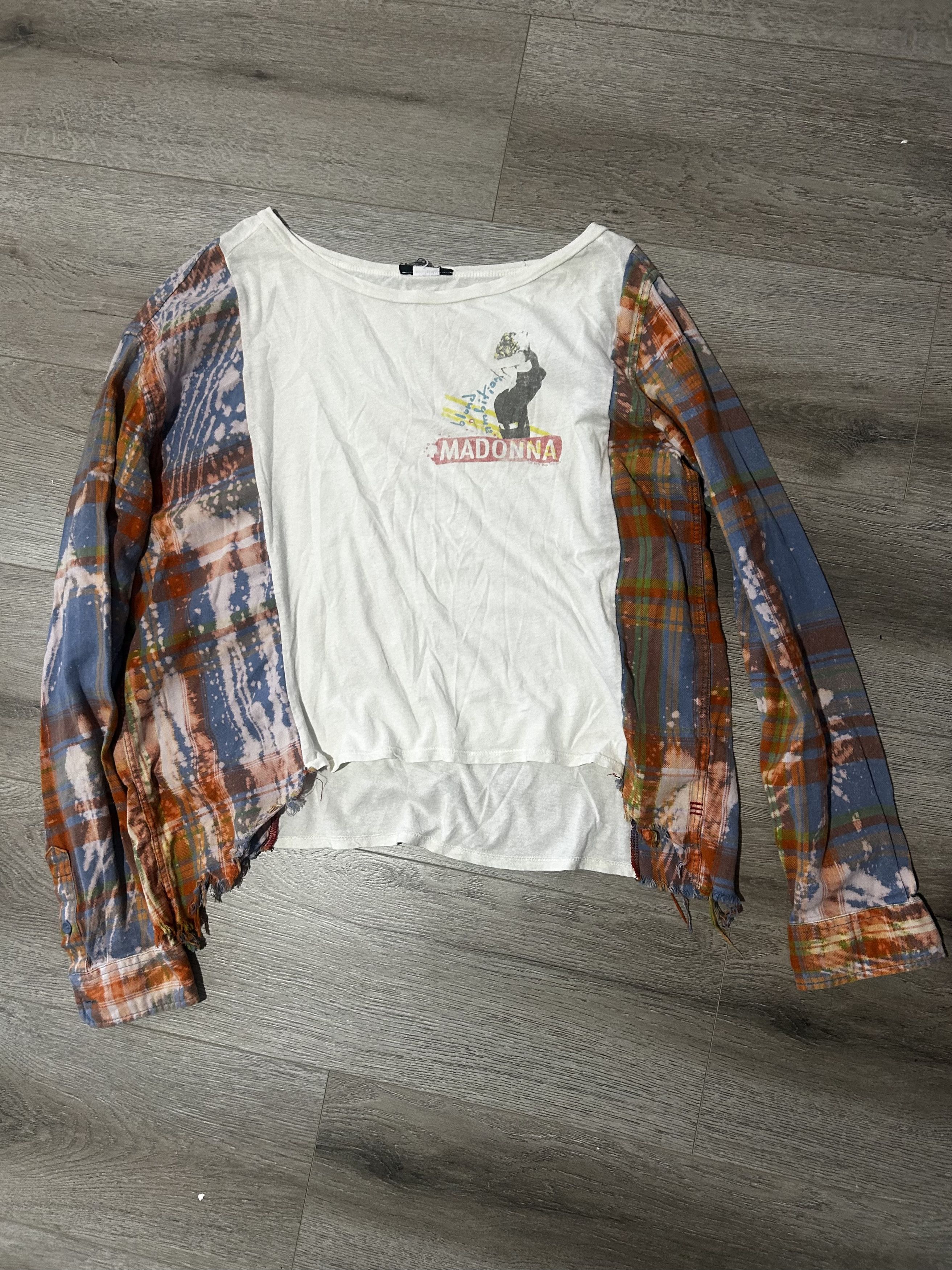 Vintage VINTAGE madonna tour long sleeve Size US S / EU 44-46 / 1 - 3 Thumbnail