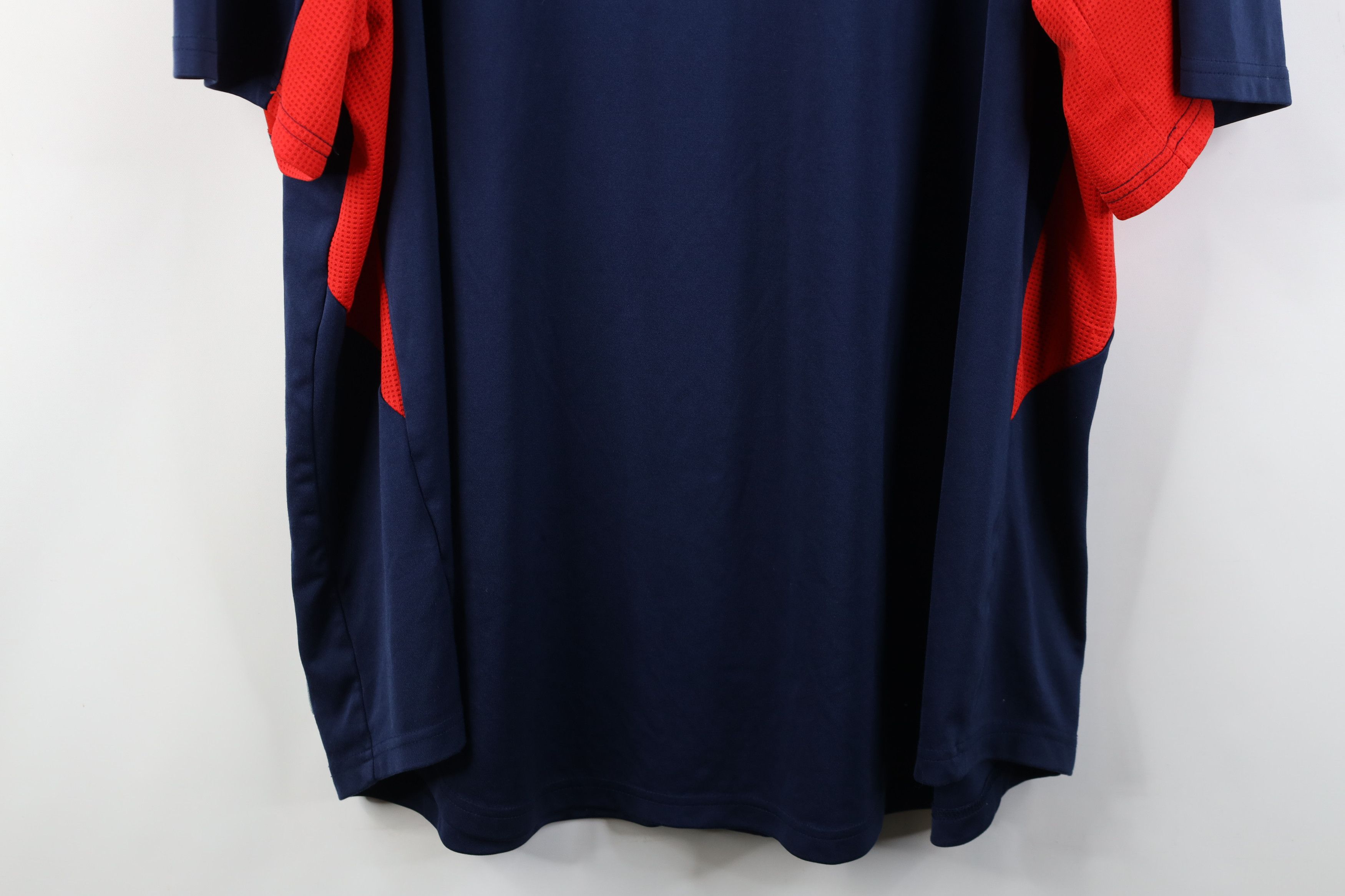 Vintage Vintage Y2K Cleveland Indians Baseball Jersey Blue Knit Size US XXL / EU 58 / 5 - 14 Thumbnail